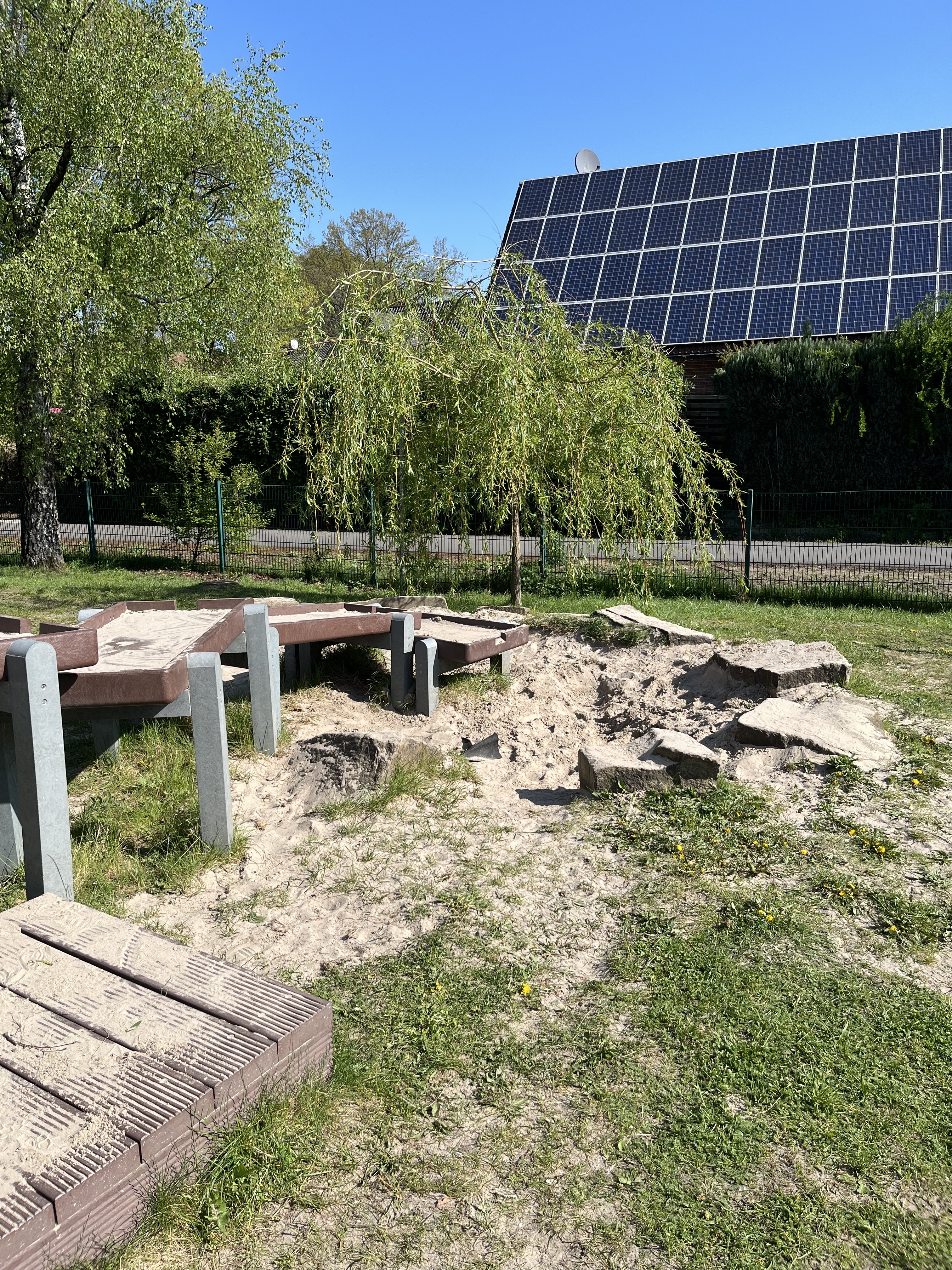 Wasser-und Matschbereich