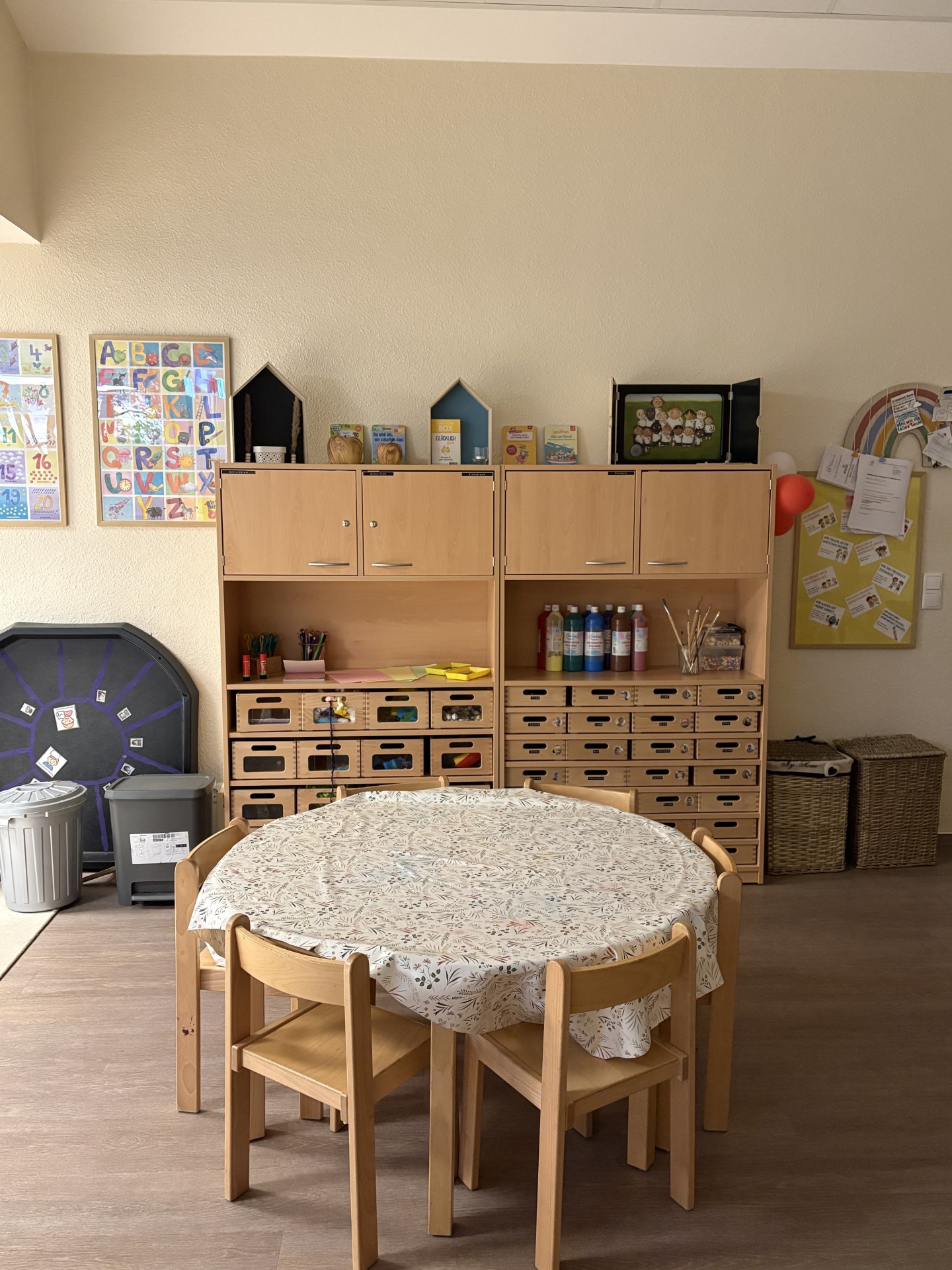 Kreativbereich der Wichtelgruppe